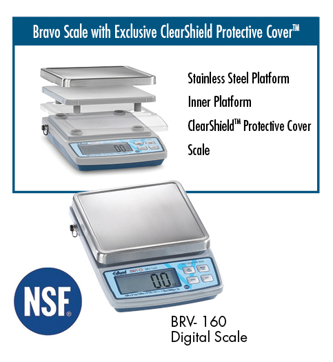 BRAVO 160 with ClearShield™ Protective Cover